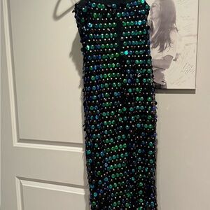 Knockoff new arrivals pheonix serpent green dress